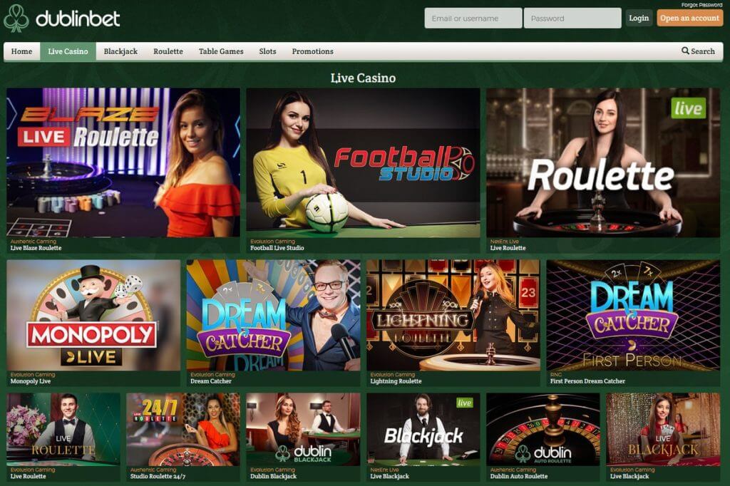 dublinbet-live-casino-games